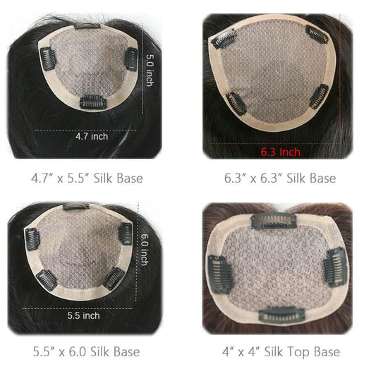 Customize Human Hair Toppers