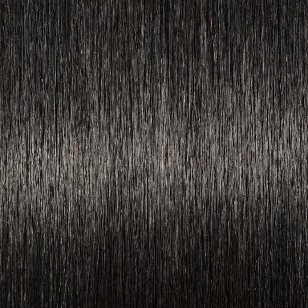 Clip in Hair Extensions Straight #1 Jet Black Remy Human Hair
