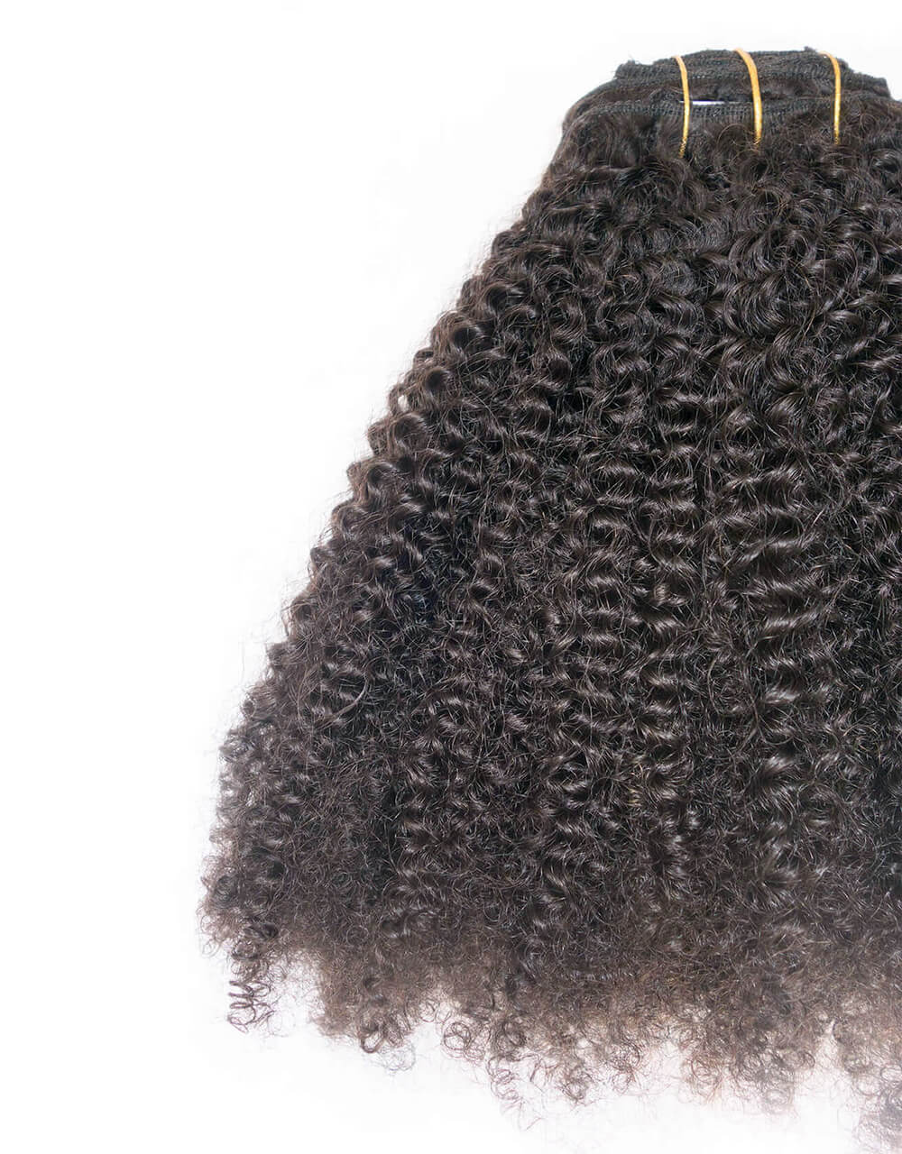 Clip in Hair Extension Afro Kinky Curly Clip-In Set