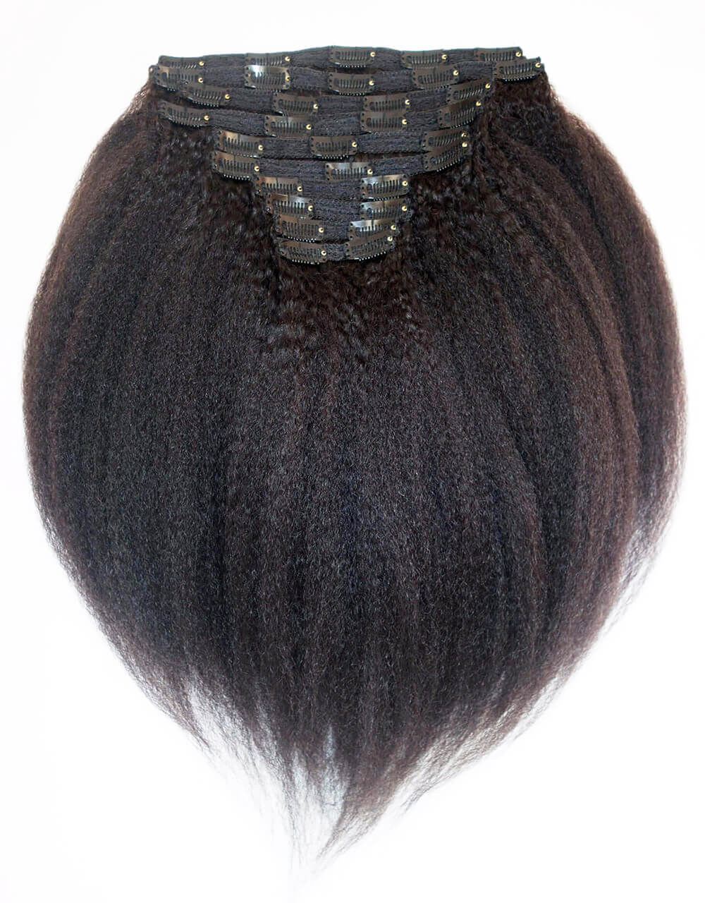 Clip in Hair Extension Kinky Coarse Clip-In Set
