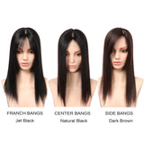 Ivy - Wavy | 4.7"x5.0" Full Silk Base Topper Silk Top Human Hair toppers for women toupee half wig