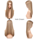 Eliana | 7"x8" Large Silk Base Topper | Premium Spun Silk Lining | 100% Human Hair