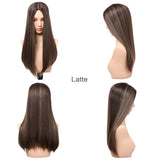 Eliana | 7"x8" Large Silk Base Topper | Premium Spun Silk Lining | 100% Human Hair