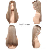 Eliana | 7"x8" Large Silk Base Topper | Premium Spun Silk Lining | 100% Human Hair