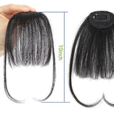 Thick Natural Real Human Hair French Bangs for Women – Fully Handcrafted