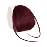 Thick Natural Real Human Hair French Bangs for Women – Fully Handcrafted