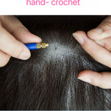 4.3" *3.5" Base Natural Silk Top Human Hair toppers for womens toupee half wigs top hair pieces