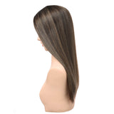 Eliana | 7"x8" Large Silk Base Topper | Premium Spun Silk Lining | 100% Human Hair 26500