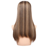 Eliana | 7"x8" Large Silk Base Topper | Premium Spun Silk Lining | 100% Human Hair