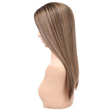 Eliana | 7"x8" Large Silk Base Topper | Premium Spun Silk Lining | 100% Human Hair