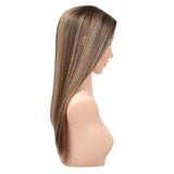 Eliana | 7"x8" Large Silk Base Topper | Premium Spun Silk Lining | 100% Human Hair