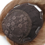 Gemma | 7"x7" Silk Base Top Rose Mesh Topper Tea 4610