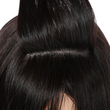 AnnaWigs Medium Brown Helena | 8"x8" Large Coverage Topper | 4"x4" Jewish Silk Top with Breathable Wefts | 100% Mongolian Remy Hair