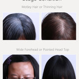 6.3*6.3 Silk Top Human Hair toppers for women toupee half wigs top hair pieces