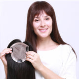 6.3*6.3 Silk Top Human Hair toppers for women toupee half wigs top hair pieces