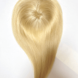 5.5*6.0  613 Blonde Silk Top Human Hair toppers women toupee half wigs top hair pieces