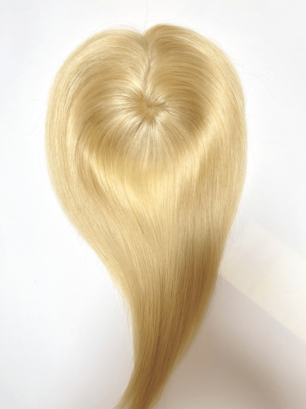 5.5*6.0  613 Blonde Silk Top Human Hair toppers women toupee half wigs top hair pieces