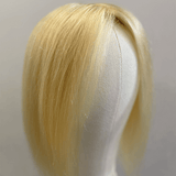 5.5*6.0  613 Blonde Silk Top Human Hair toppers women toupee half wigs top hair pieces