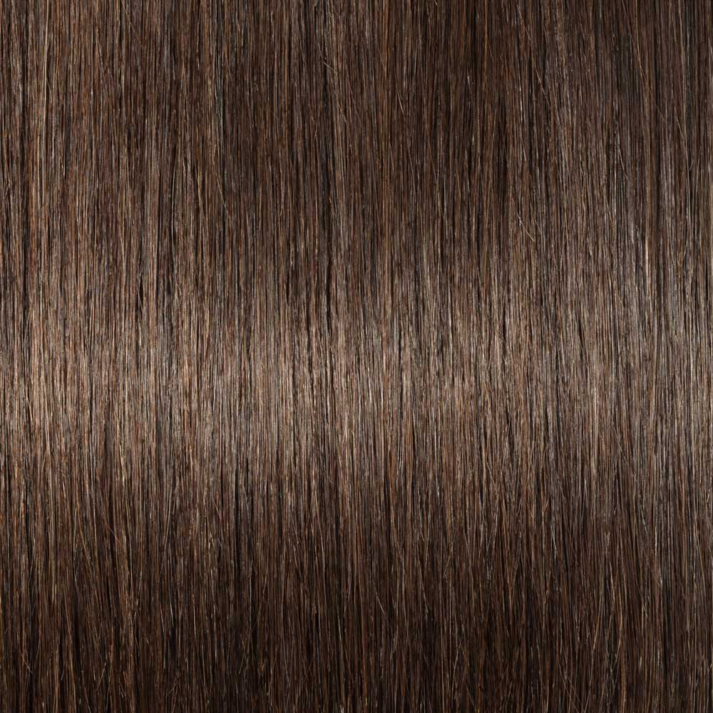 Clip in Hair Extensions Straight #2 Dark Brown Remy Human Hair