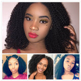 Clip in Hair Extension Afro Kinky Curly Clip-In Set