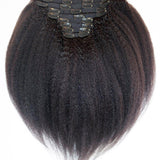 Clip in Hair Extension Kinky Coarse Clip-In Set