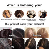 Wavy Natural Silk Top Human Hair toppers for womens toupee half wigs top hair pieces