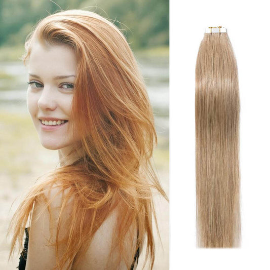 Tape In Hair Extensions #27 Strawberry Blonde